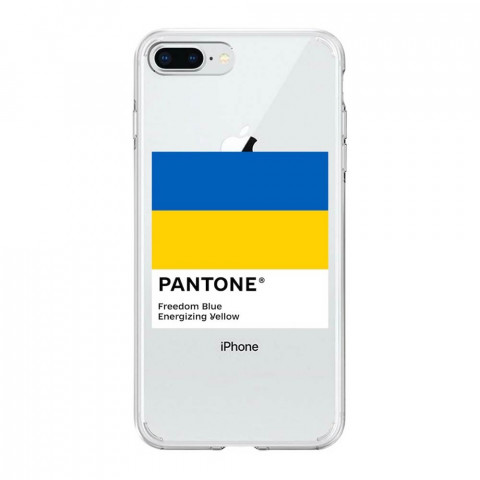 Патриотический чехол для iPhone 7 Plus с рисунком "Pantone"